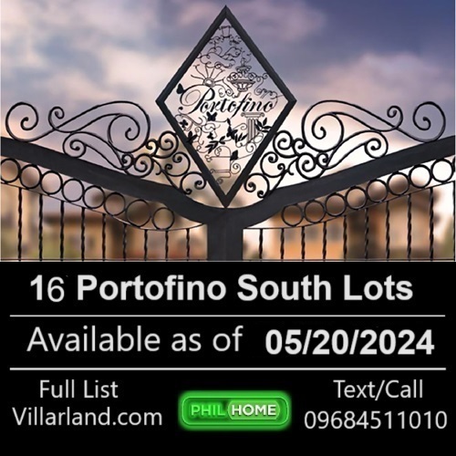 Portofino South Lot For Sale – 19 lots